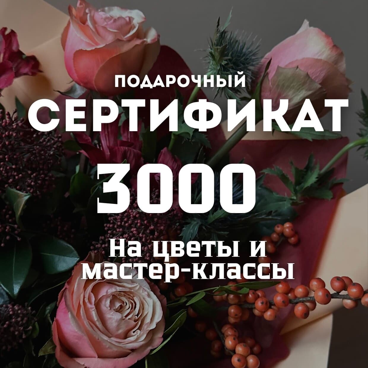 Сертификат 3000 SENO