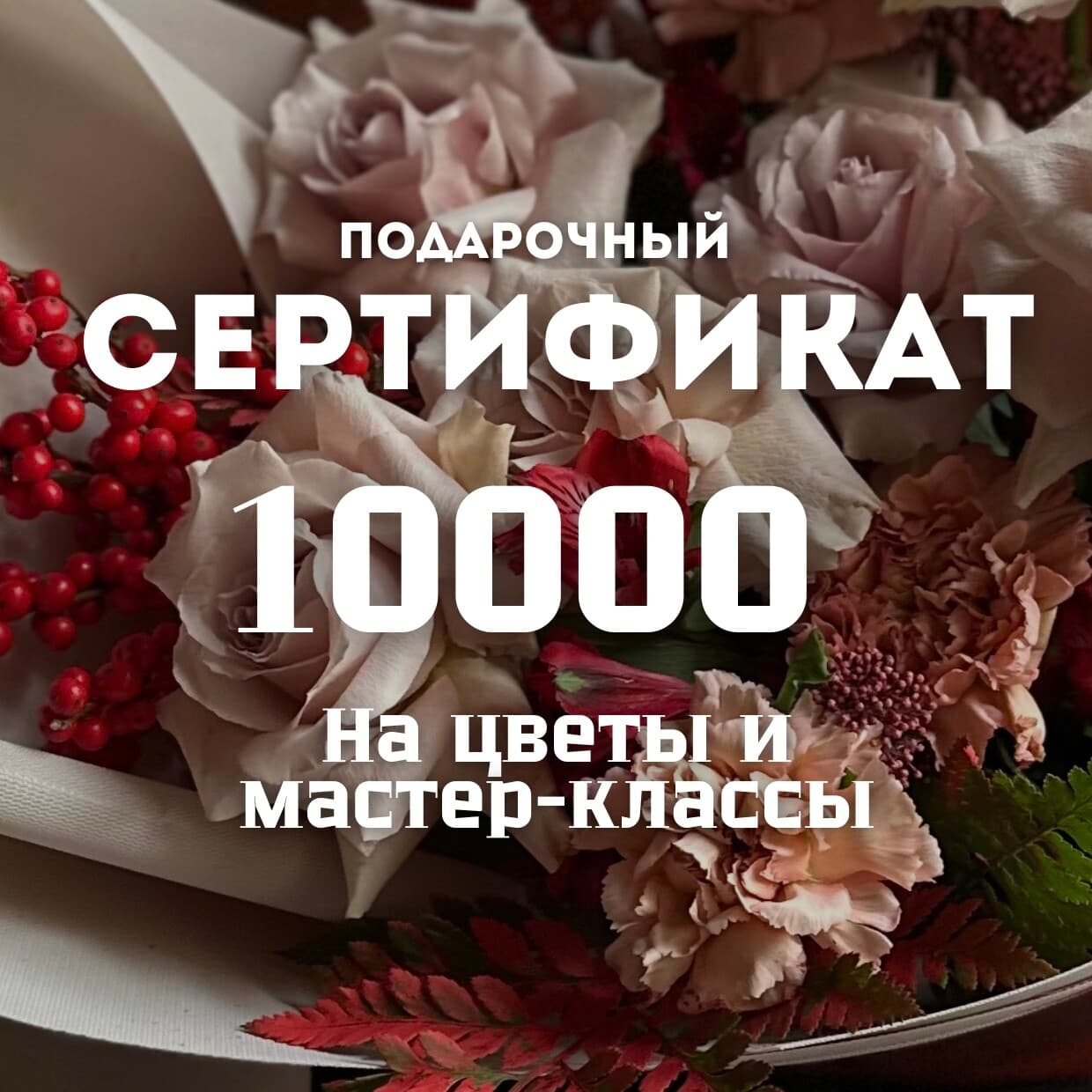 Сертификат 10000 SENO
